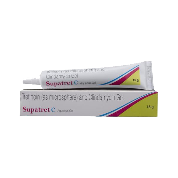 Gel Supatret C (trétinoïne et clindamycine) de Skinorac